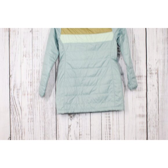 LL Bean Mountain Classic Puffer Coat Colorblock Blue Size XXS Pet - Picture 8 of 9